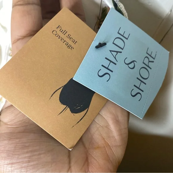 NWT Shade & Shore size L : floral tummy control full coverage one piece swimsuit - Picture 10 of 11